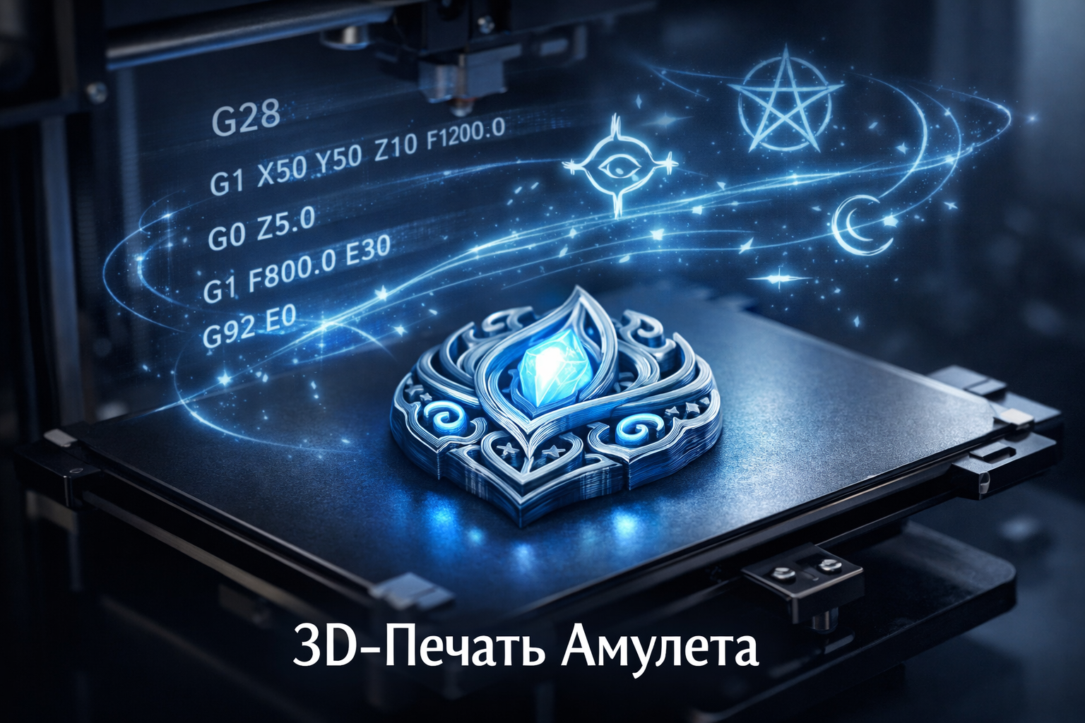 Техномагия 2026: Создание амулетов на 3D-принтере