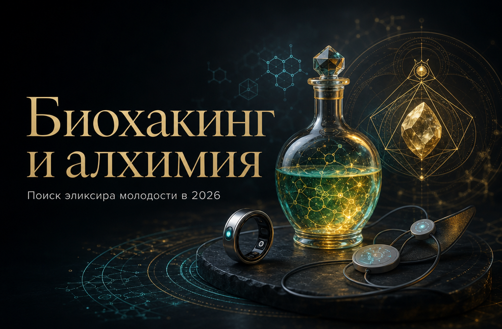 Биохакинг и алхимия: Поиск эликсира молодости в 2026