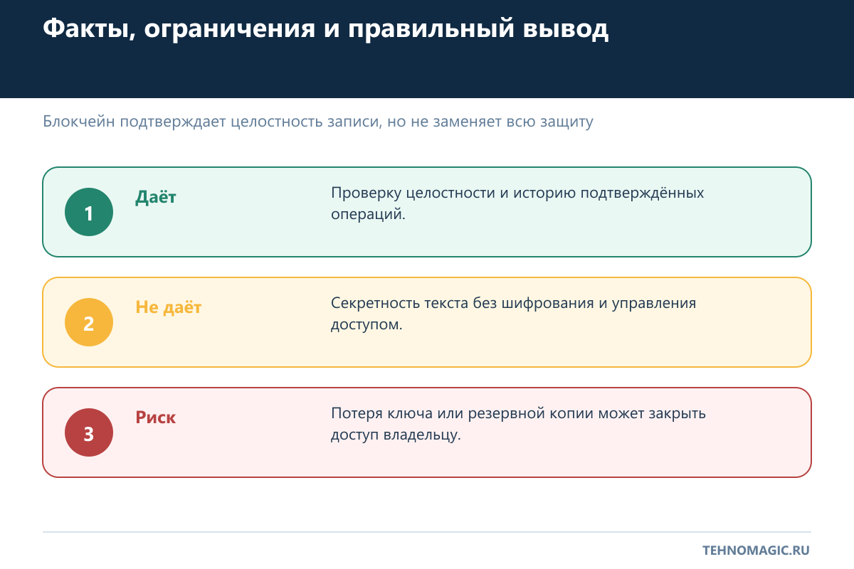 Возможности и ограничения блокчейна при защите библиотеки
