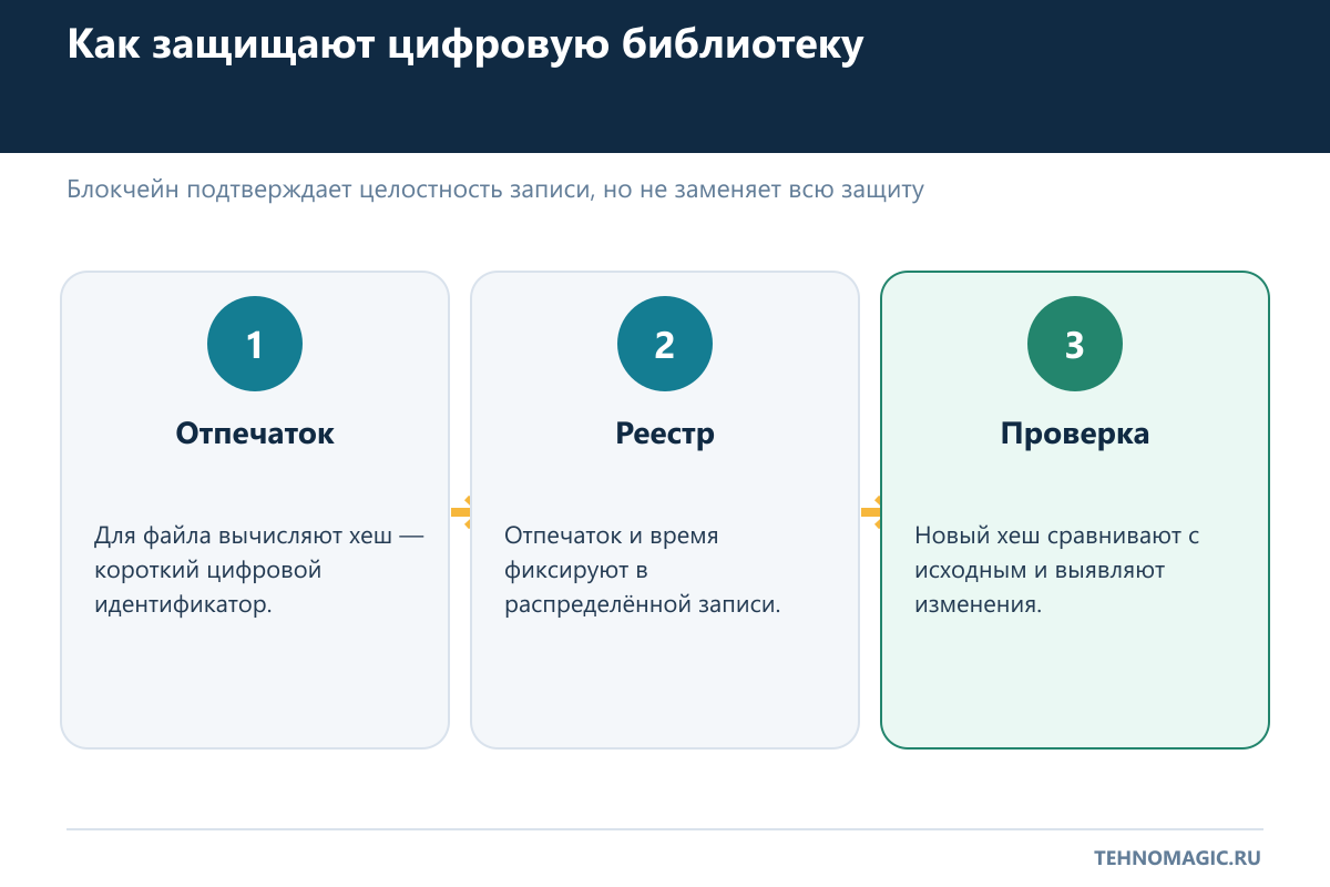 Как хеш и распределённый реестр помогают проверять целостность файла